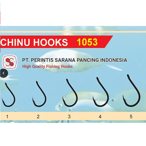 Chinu Hooks 1053 Number 1-5