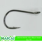 Fishing Hook NARAI Type 1053 Chinu Ring Size 5 2